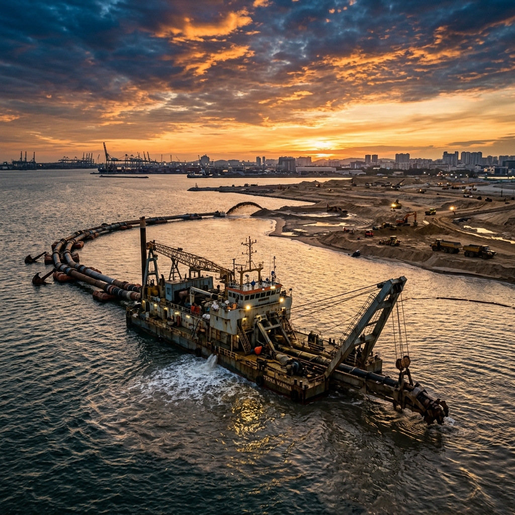 Land Reclamation & Location Dredging