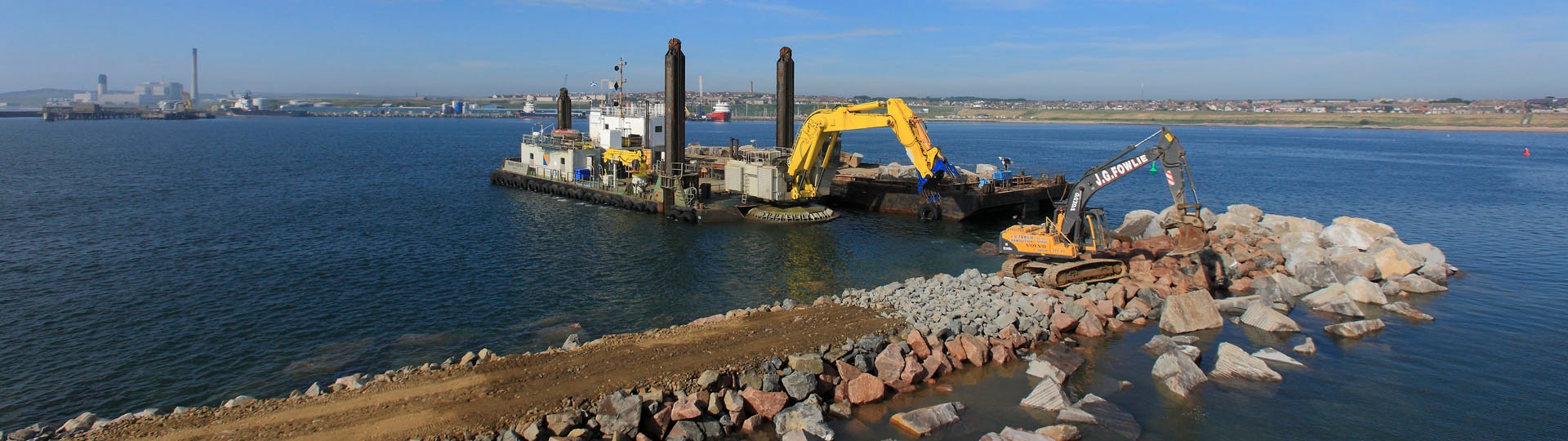 Land Reclamation & Location Dredging